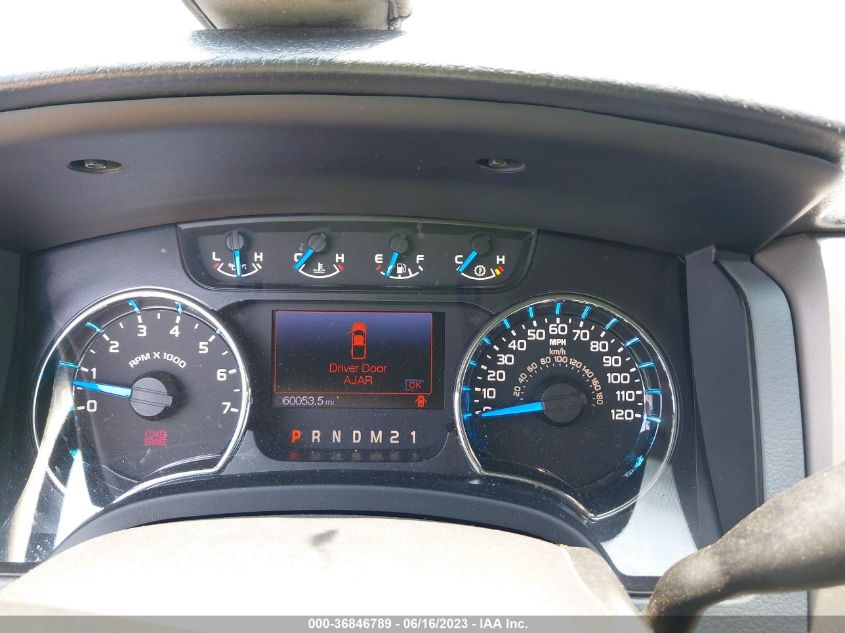 2013 FORD F-150 XL/STX/XLT/FX2/LARIAT - 1FTFX1CFXDFA29861