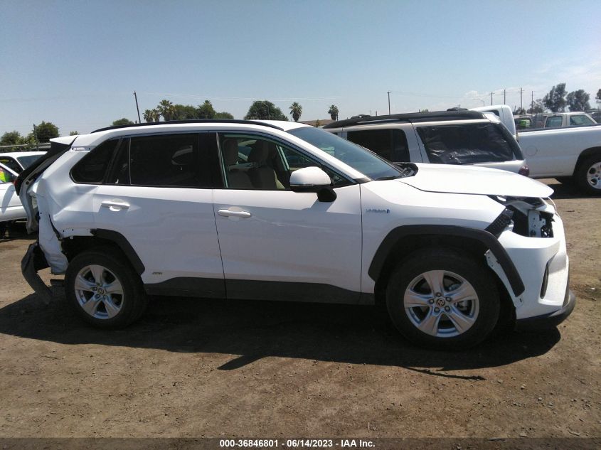 2021 TOYOTA RAV4 HYBRID LE - 4T3MWRFV8MU044529