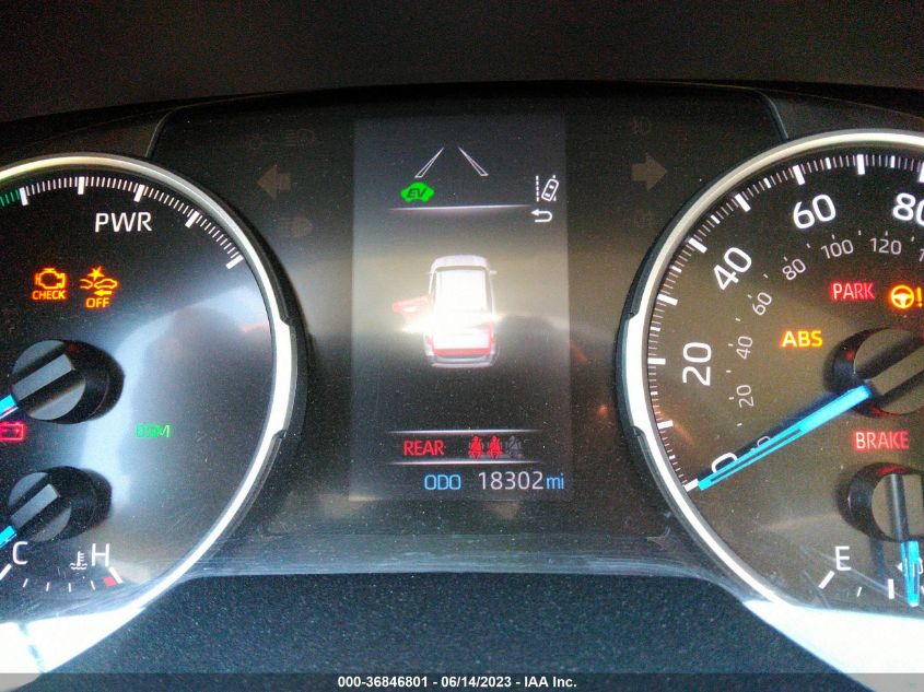 2021 TOYOTA RAV4 HYBRID LE - 4T3MWRFV8MU044529