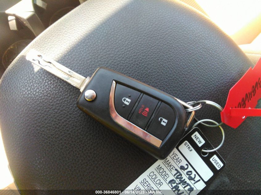 2021 TOYOTA RAV4 HYBRID LE - 4T3MWRFV8MU044529