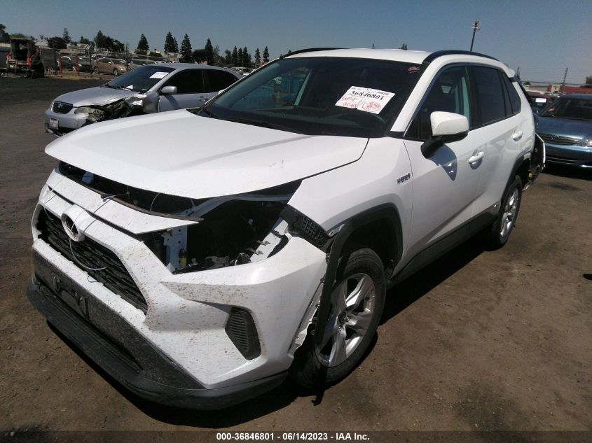 2021 TOYOTA RAV4 HYBRID LE - 4T3MWRFV8MU044529
