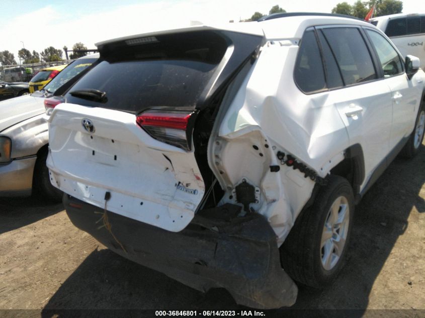 2021 TOYOTA RAV4 HYBRID LE - 4T3MWRFV8MU044529
