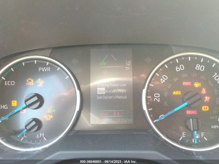 2021 TOYOTA RAV4 HYBRID LE - 4T3MWRFV8MU044529