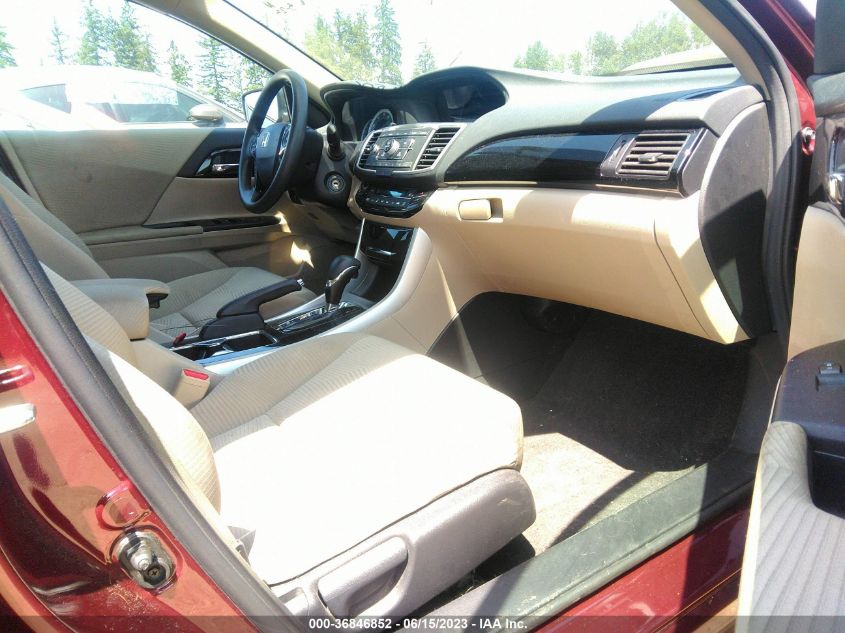2016 HONDA ACCORD SEDAN LX - 1HGCR2F38GA122871