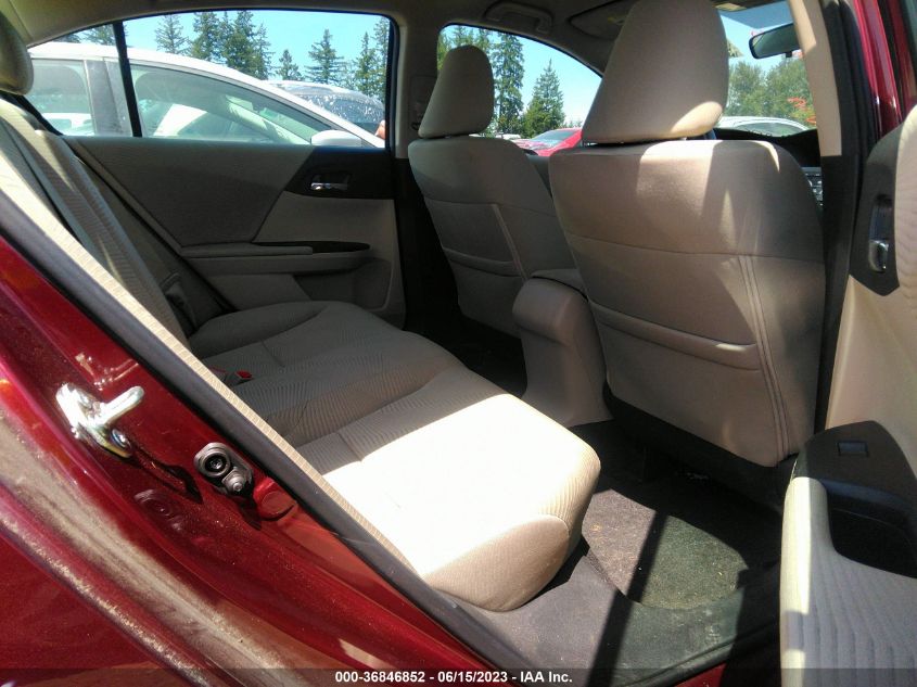 2016 HONDA ACCORD SEDAN LX - 1HGCR2F38GA122871