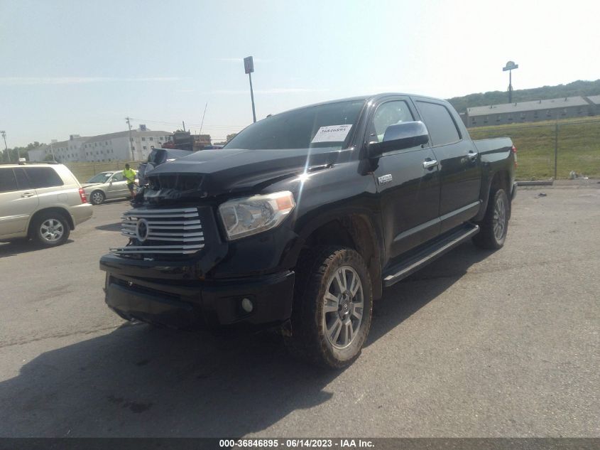 2014 TOYOTA TUNDRA 4WD TRUCK PLATINUM/1794 5TFAW5F11EX341955
