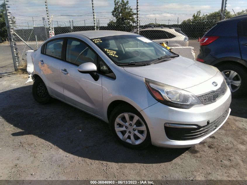 2016 KIA RIO LX - KNADM4A35G6624774