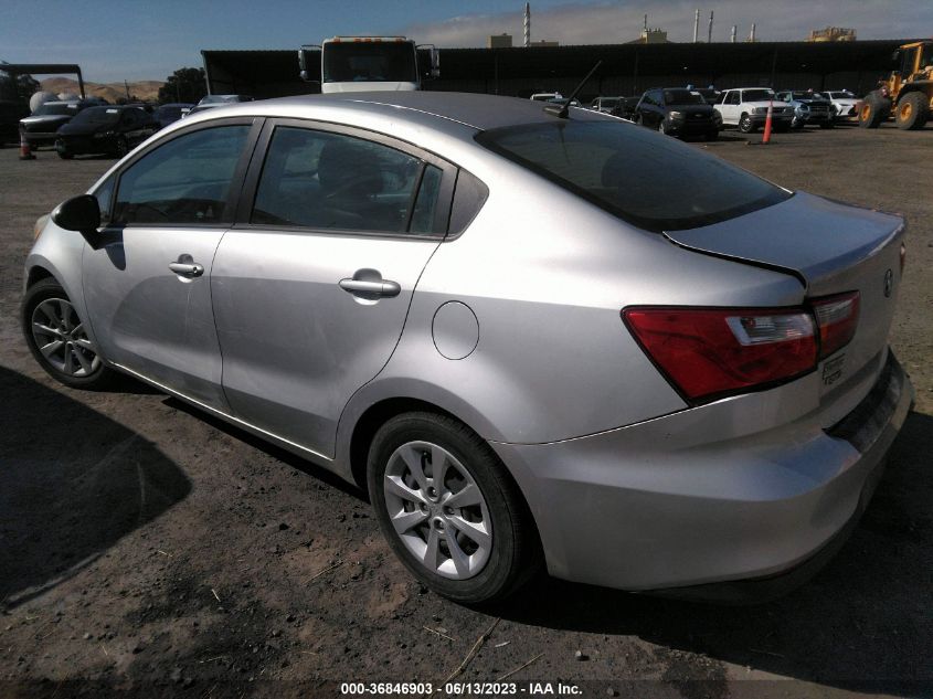 2016 KIA RIO LX - KNADM4A35G6624774
