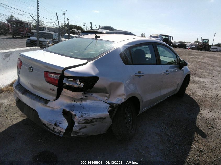 2016 KIA RIO LX - KNADM4A35G6624774