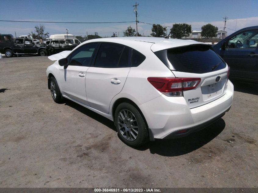 2017 SUBARU IMPREZA - 4S3GTAA64H3716277