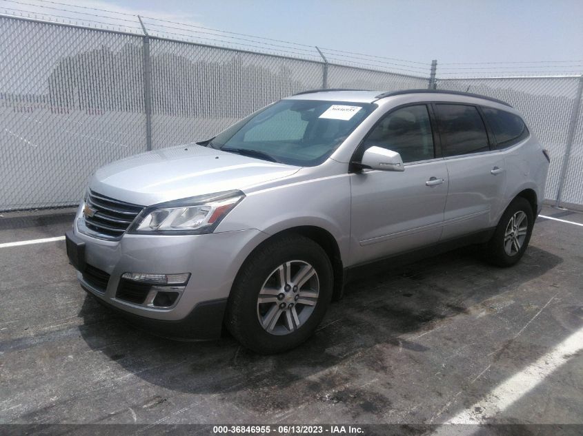 2015 CHEVROLET TRAVERSE LT - 1GNKVHKD5FJ258033