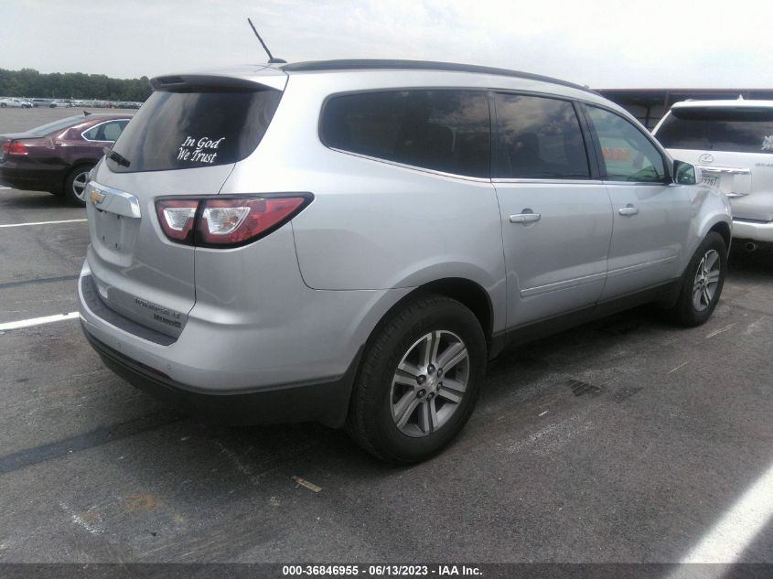 2015 CHEVROLET TRAVERSE LT - 1GNKVHKD5FJ258033