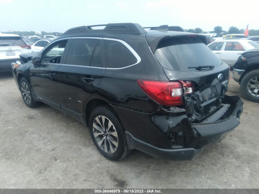 2017 SUBARU OUTBACK LIMITED - 4S4BSANC6H3396940