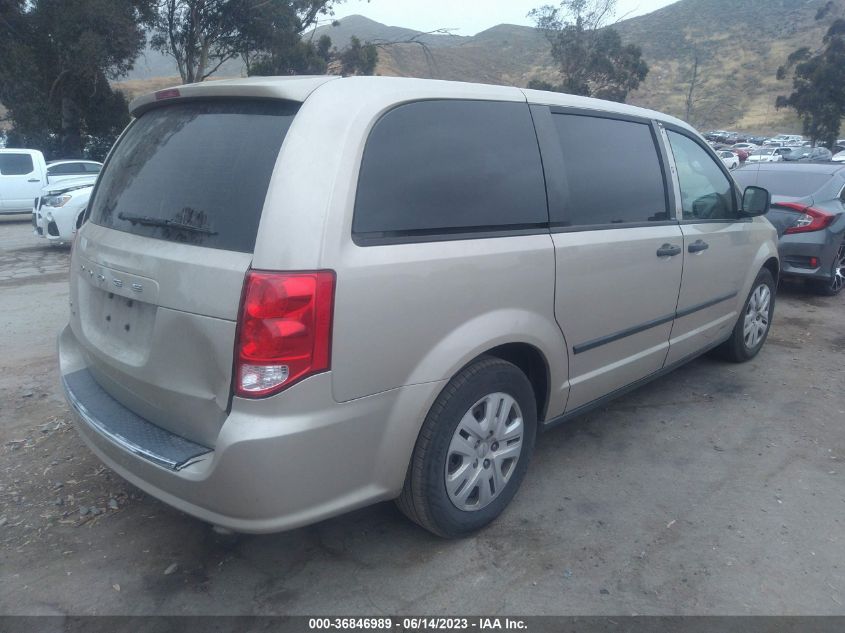 2013 DODGE GRAND CARAVAN AMERICAN VALUE PKG - 2C4RDGBG4DR819958