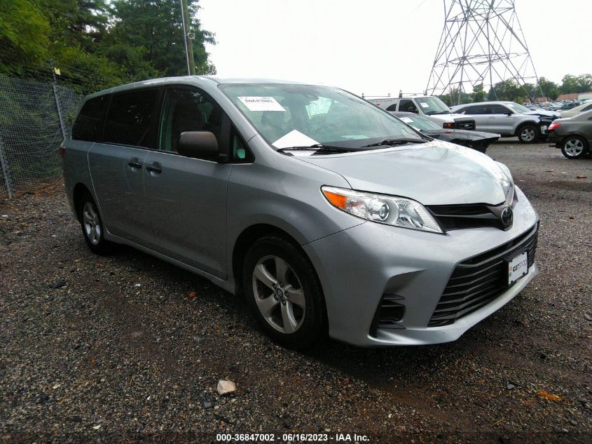 5TDZZ3DC2KS983346 2019 TOYOTA SIENNA - Image 1