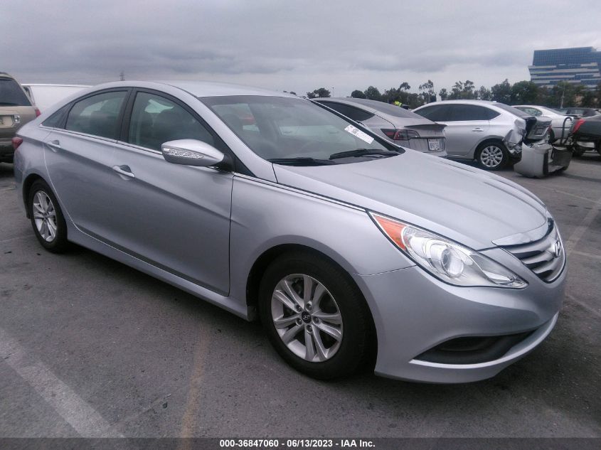 2014 HYUNDAI SONATA GLS - 5NPEB4AC0EH828480