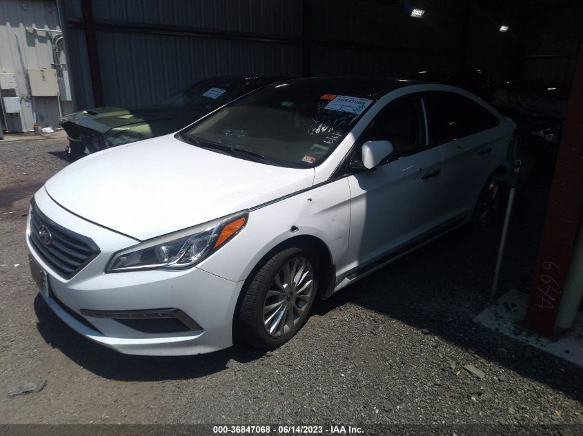 2015 HYUNDAI SONATA 2.4L LIMITED - 5NPE34AF9FH169064