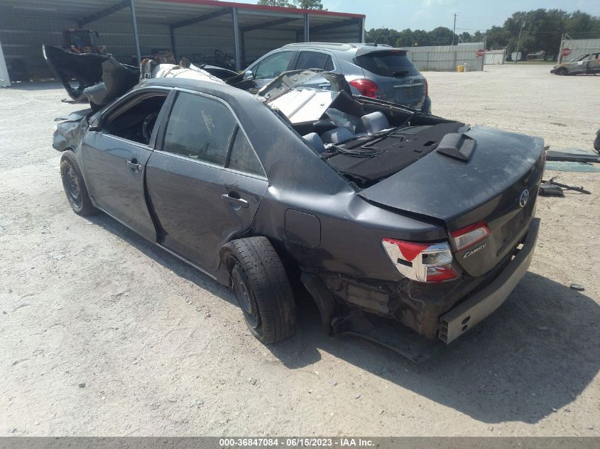 2013 TOYOTA CAMRY L/LE/SE/XLE - 4T4BF1FKXDR296280