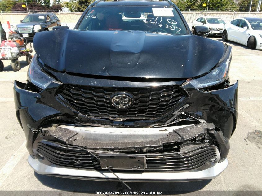 2021 TOYOTA HIGHLANDER XSE - 5TDLZRBHXMS149979