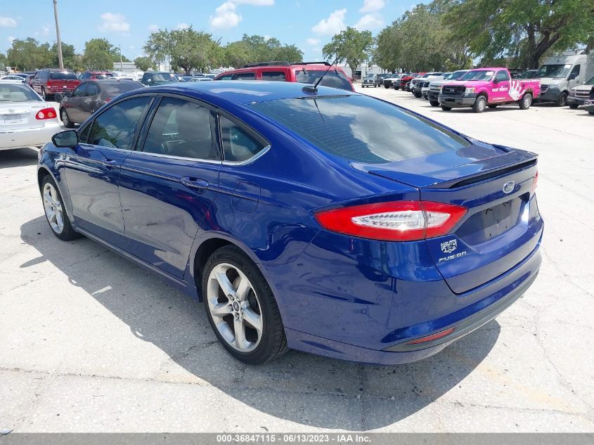 2014 FORD FUSION SE - 3FA6P0HD9ER306124