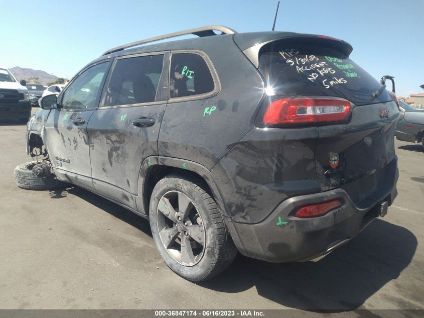 2017 JEEP CHEROKEE 75TH ANNIVERSARY EDITION - 1C4PJMCS5HW504004