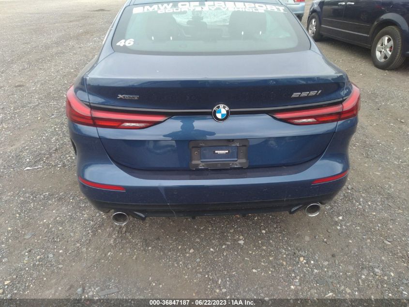 2022 BMW 228I GRAN COUPE XDRIVE WBA73AK08N7K47898