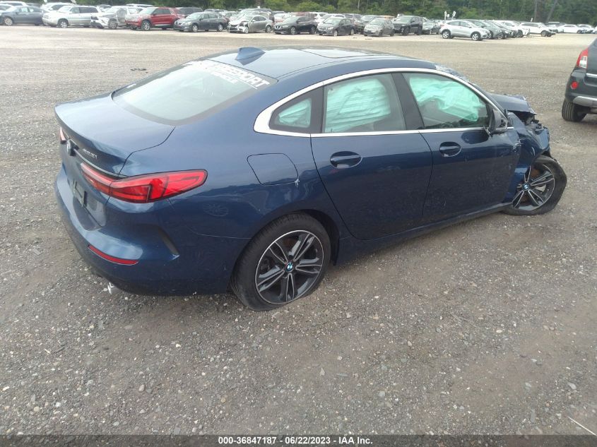 2022 BMW 228I GRAN COUPE XDRIVE WBA73AK08N7K47898