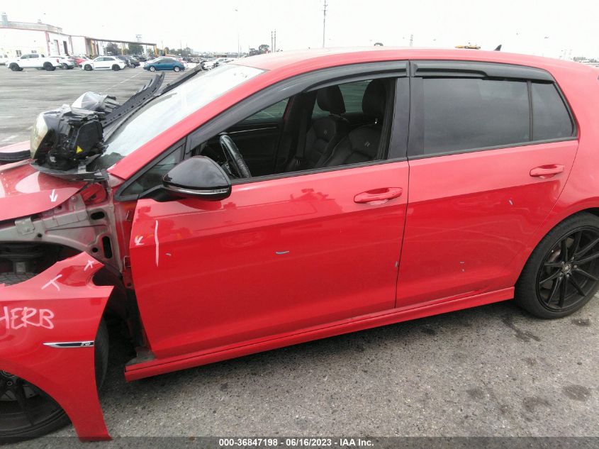 2017 VOLKSWAGEN GOLF R WVWVF7AU9HW179386