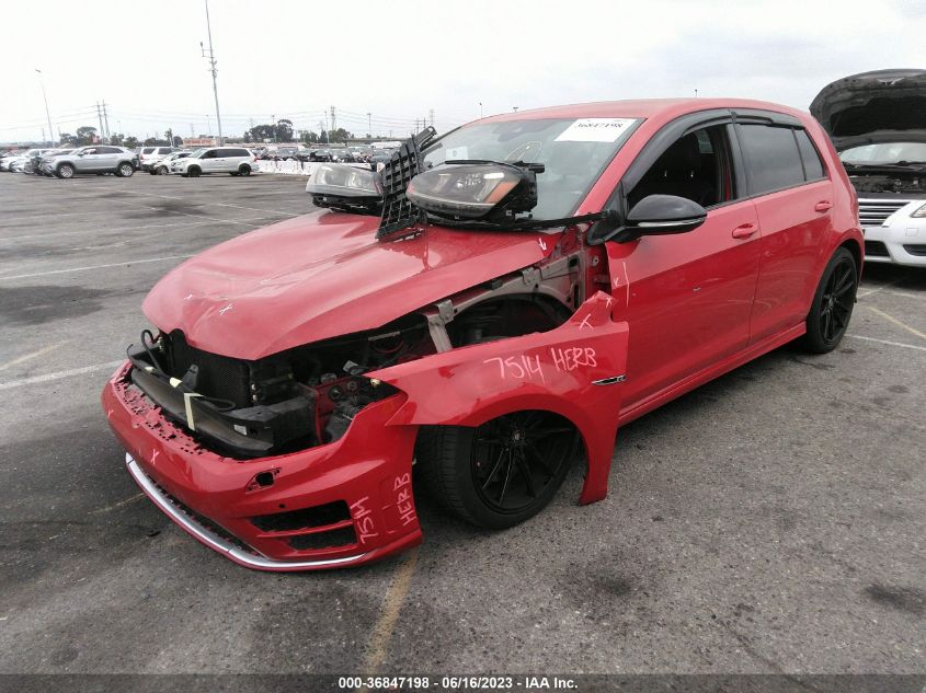 2017 VOLKSWAGEN GOLF R WVWVF7AU9HW179386