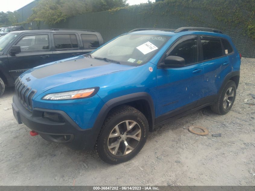 2018 JEEP CHEROKEE TRAILHAWK - 1C4PJMBX0JD617597