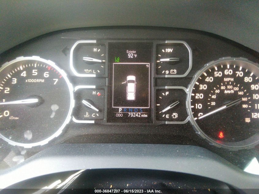 2019 TOYOTA TUNDRA 4WD SR5 - 5TFDY5F17KX850550