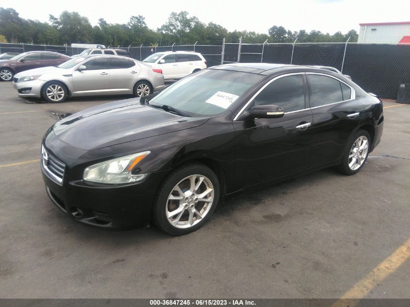 2014 NISSAN MAXIMA 3.5 SV W/PREMIUM PKG - 1N4AA5AP6EC487419