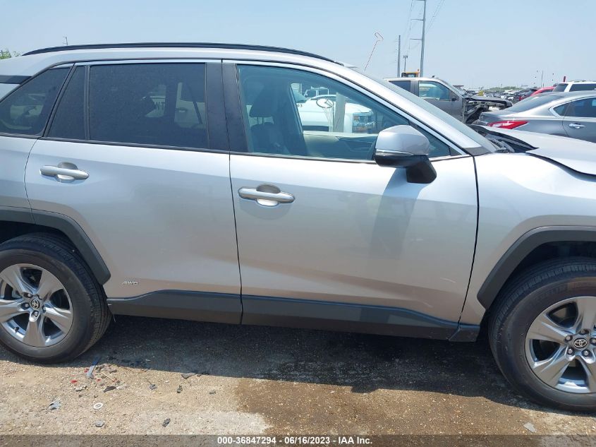 2022 TOYOTA RAV4 HYBRID XLE - 4T3RWRFVXNU064787