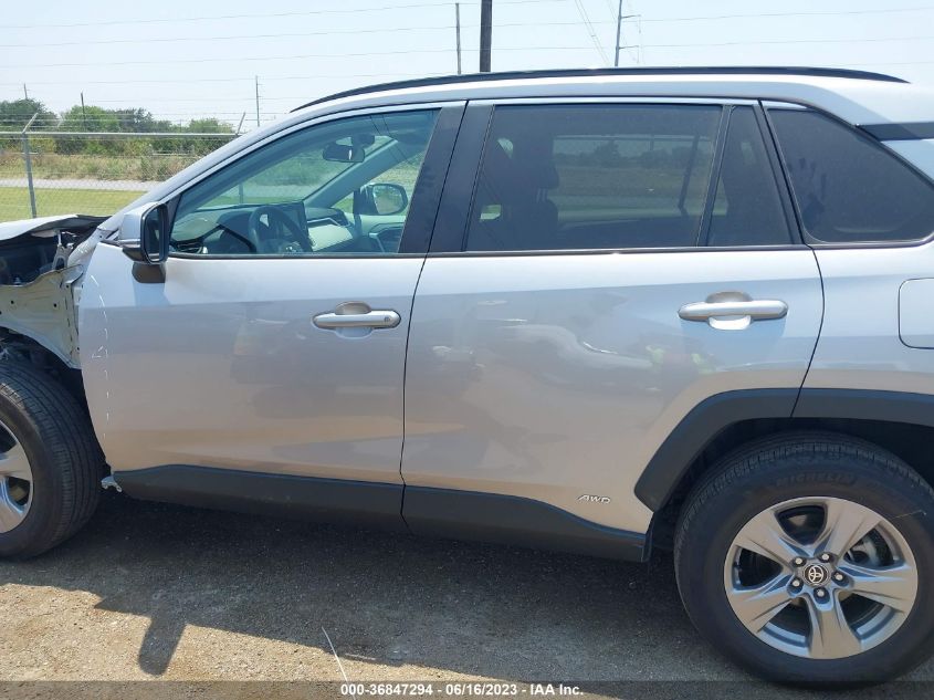 2022 TOYOTA RAV4 HYBRID XLE - 4T3RWRFVXNU064787