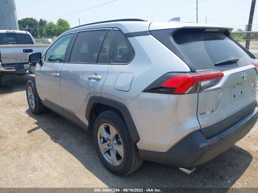 2022 TOYOTA RAV4 HYBRID XLE - 4T3RWRFVXNU064787