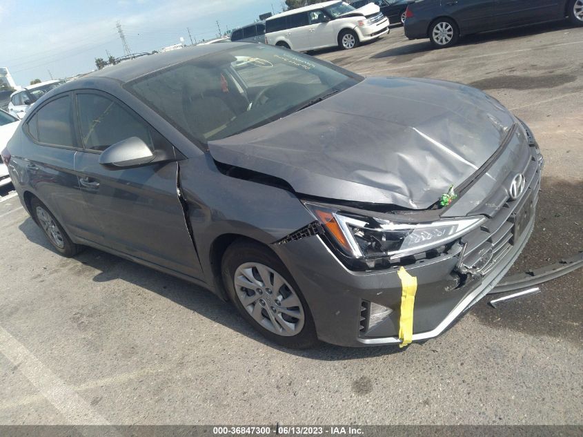 2019 HYUNDAI ELANTRA SE - KMHD74LF7KU872655