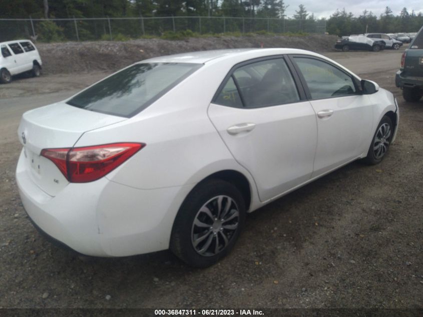 2017 TOYOTA COROLLA L/LE/XLE/SE - 2T1BURHE0HC921573