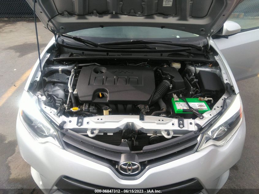 2016 TOYOTA COROLLA L/LE/S/S PLUS/LE PLUS - 2T1BURHE0GC547450