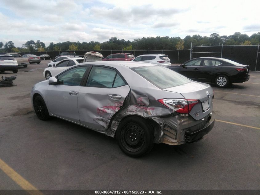 2016 TOYOTA COROLLA L/LE/S/S PLUS/LE PLUS - 2T1BURHE0GC547450