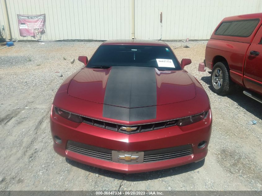 2015 CHEVROLET CAMARO LT - 2G1FD1E30F9251941