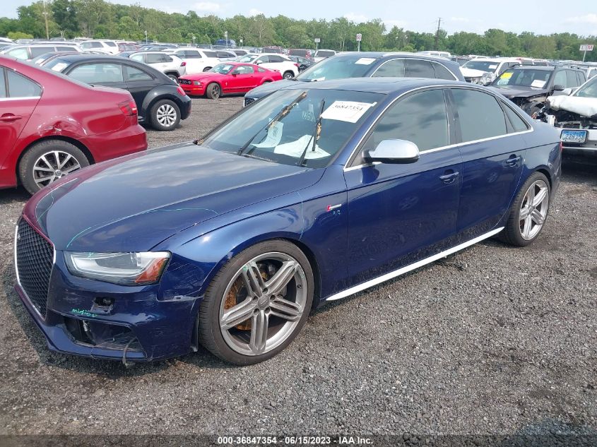 2014 AUDI S4 PREMIUM PLUS WAUBGAFL1EA063294