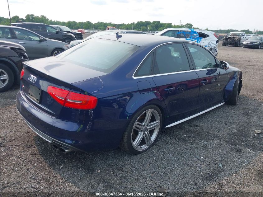 2014 AUDI S4 PREMIUM PLUS WAUBGAFL1EA063294