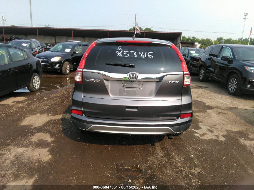 2015 HONDA CR-V EX - 2HKRM4H52FH653816