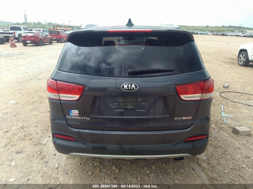 2016 KIA SORENTO EX - 5XYPH4A13GG021211