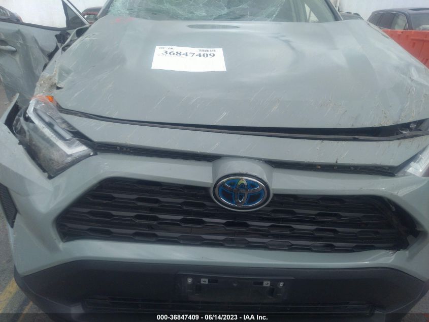 2022 TOYOTA RAV4 HYBRID XLE - 2T3RWRFV1NW137447