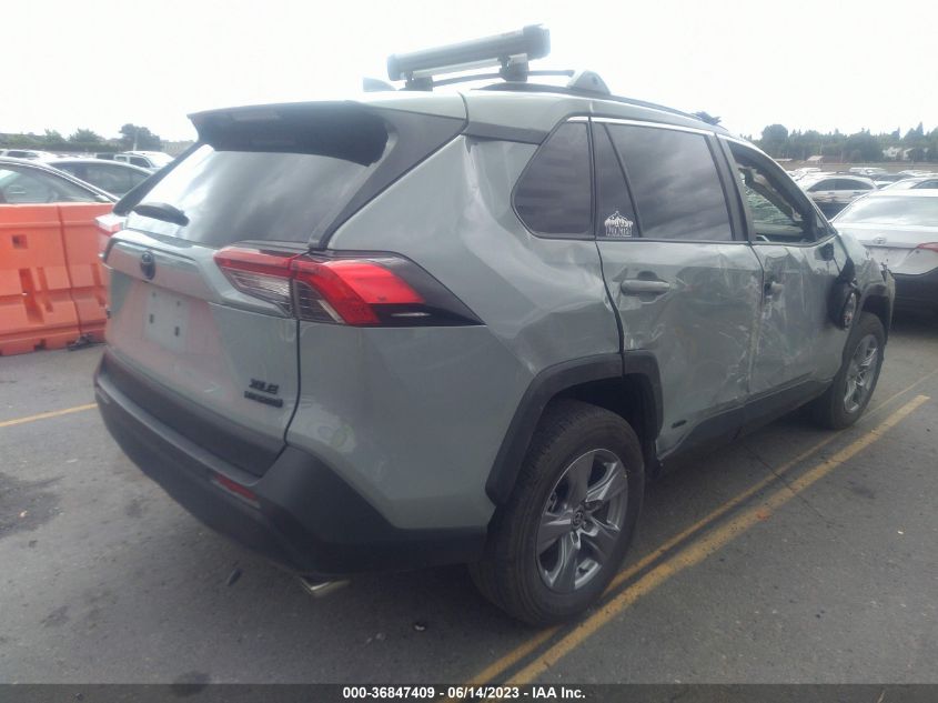 2022 TOYOTA RAV4 HYBRID XLE - 2T3RWRFV1NW137447