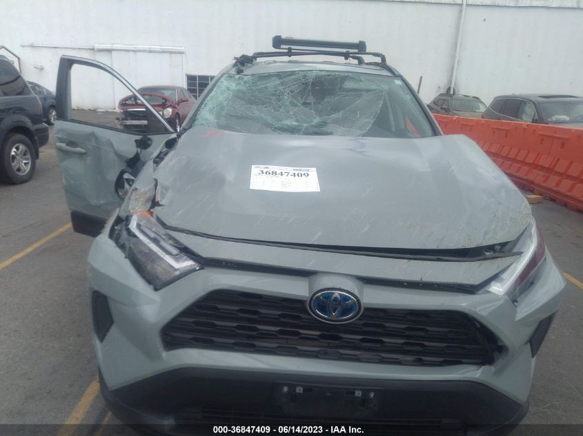2022 TOYOTA RAV4 HYBRID XLE - 2T3RWRFV1NW137447