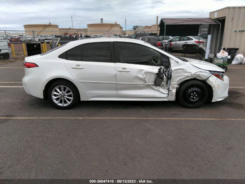 2021 TOYOTA COROLLA LE - JTDVPMAE3MJ172512