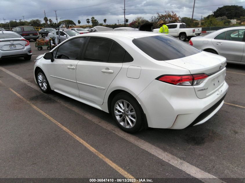 2021 TOYOTA COROLLA LE - JTDVPMAE3MJ172512