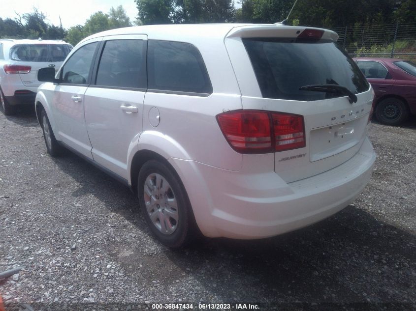 2013 DODGE JOURNEY AMERICAN VALUE PKG - 3C4PDCAB6DT671654